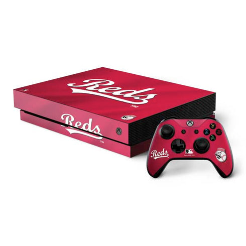 MLB Cincinnati Reds Alternate/Away Jersey Xbox One X Bundle Skin
