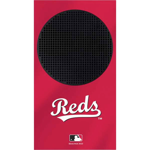 MLB Cincinnati Reds Alternate/Away Jersey Xbox Series S Console Skin