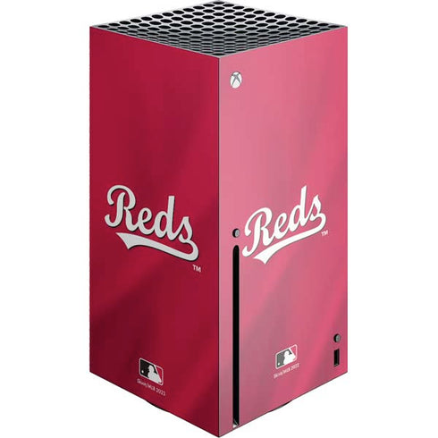 MLB Cincinnati Reds Alternate/Away Jersey Xbox Series X Console Skin