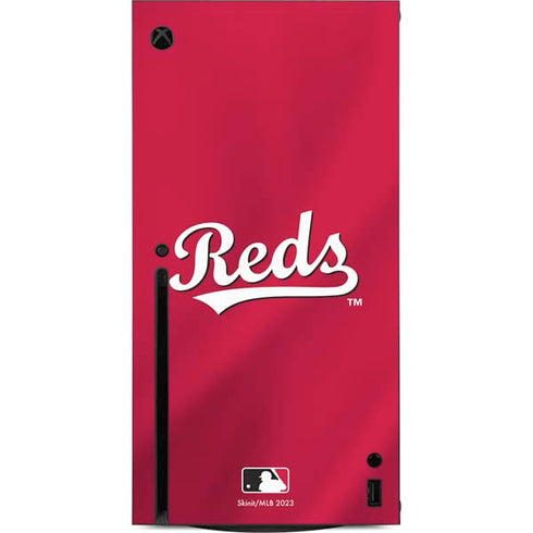 MLB Cincinnati Reds Alternate/Away Jersey Xbox Series X Console Skin