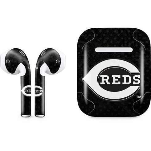 MLB Cincinnati Reds Dark Wash Apple AirPods 2 Skin