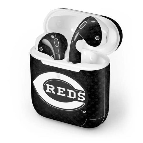 MLB Cincinnati Reds Dark Wash Apple AirPods 2 Skin