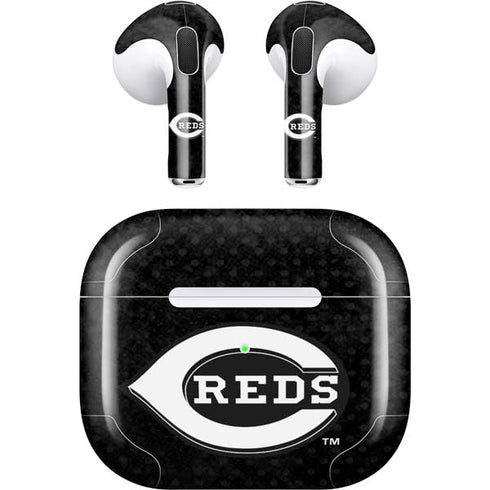 MLB Cincinnati Reds Dark Wash Apple AirPods (3rd Gen 2021) Skin