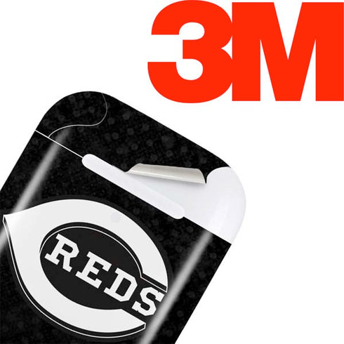MLB Cincinnati Reds Dark Wash Apple AirPods Skin