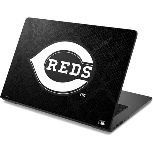 MLB Cincinnati Reds Dark Wash Dell Chromebook Skin