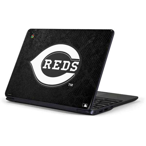 MLB Cincinnati Reds Dark Wash Samsung Chromebook Skin