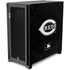 MLB Cincinnati Reds Dark Wash Corsair 4000D Tempered Glass Mid-Tower ATX Case Skin