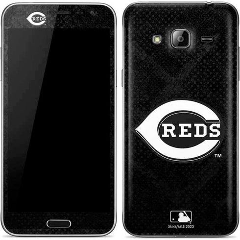 MLB Cincinnati Reds Dark Wash Galaxy J3 Skin