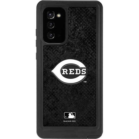 MLB Cincinnati Reds Dark Wash Galaxy Note20 5G Waterproof Case
