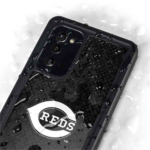 MLB Cincinnati Reds Dark Wash Galaxy Note20 5G Waterproof Case