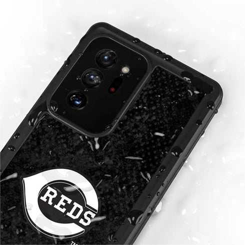 MLB Cincinnati Reds Dark Wash Galaxy Note20 Ultra 5G Waterproof Case