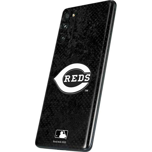 MLB Cincinnati Reds Dark Wash Galaxy S20 Fan Edition Skin