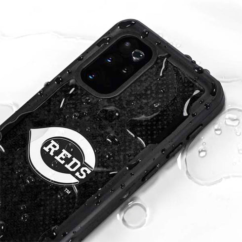 MLB Cincinnati Reds Dark Wash Galaxy S20 Plus Waterproof Case