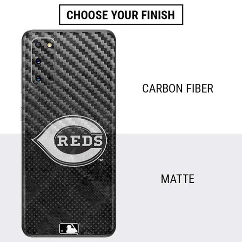 MLB Cincinnati Reds Dark Wash Galaxy S20 Skin