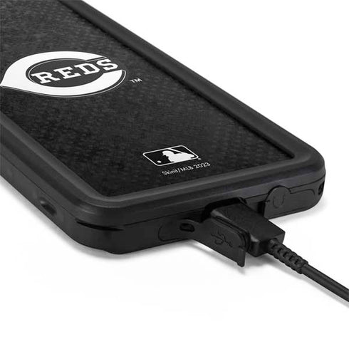 MLB Cincinnati Reds Dark Wash Galaxy S20 Waterproof Case
