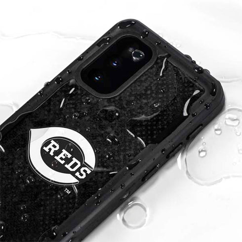 MLB Cincinnati Reds Dark Wash Galaxy S20 Waterproof Case