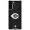 MLB Cincinnati Reds Dark Wash Galaxy S21 FE Clear Case