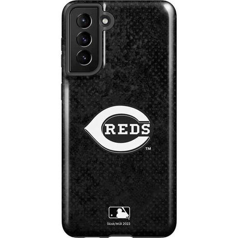 MLB Cincinnati Reds Dark Wash Galaxy S21 Plus 5G Pro Case
