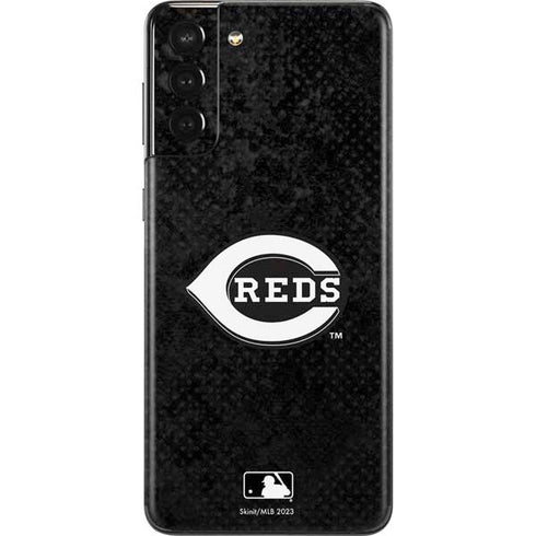 MLB Cincinnati Reds Dark Wash Galaxy S21 Plus 5G Skin