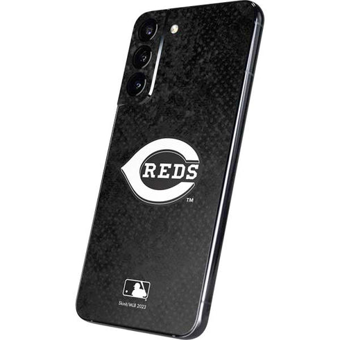 MLB Cincinnati Reds Dark Wash Galaxy S22 Plus Skin