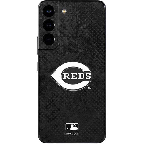 MLB Cincinnati Reds Dark Wash Galaxy S22 Skin
