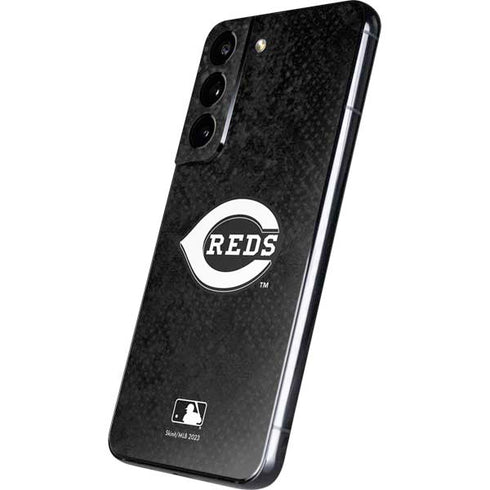 MLB Cincinnati Reds Dark Wash Galaxy S22 Skin