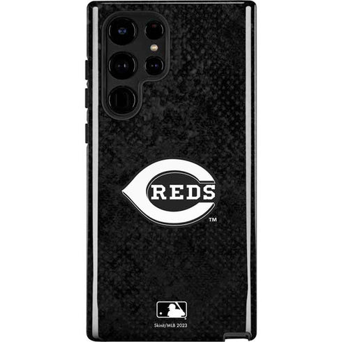 MLB Cincinnati Reds Dark Wash Galaxy S22 Ultra Pro Case