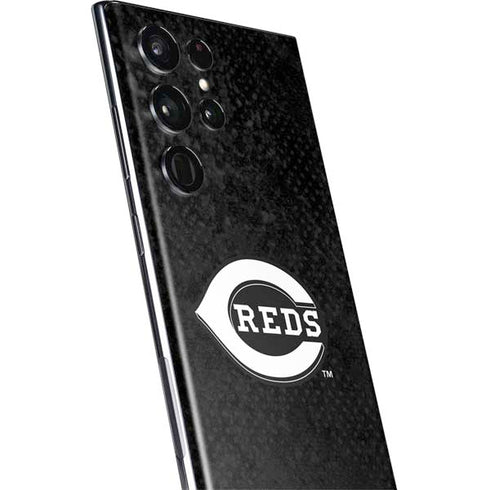 MLB Cincinnati Reds Dark Wash Galaxy S22 Ultra Skin