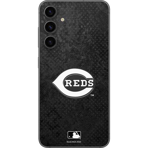 MLB Cincinnati Reds Dark Wash Galaxy S23 FE Skin