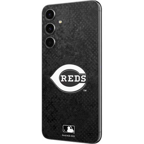 MLB Cincinnati Reds Dark Wash Galaxy S23 FE Skin