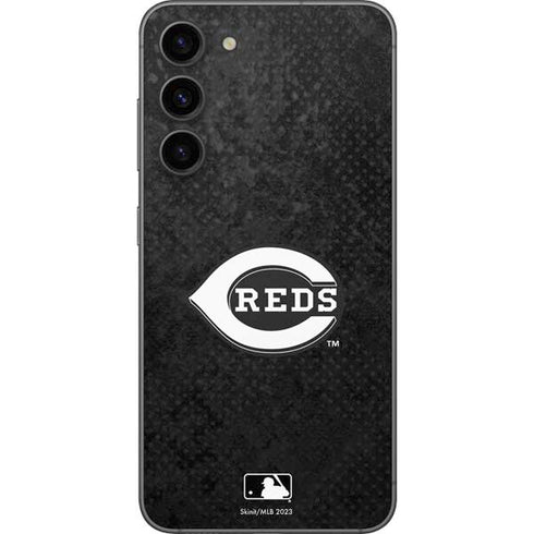 MLB Cincinnati Reds Dark Wash Galaxy S23 Plus Skin
