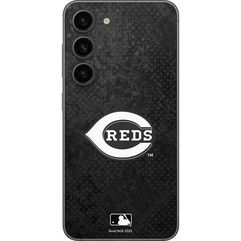 MLB Cincinnati Reds Dark Wash Galaxy S23 Skin