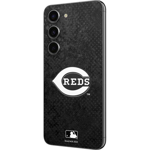 MLB Cincinnati Reds Dark Wash Galaxy S23 Skin