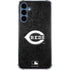 MLB Cincinnati Reds Dark Wash Galaxy S24 Clear Case