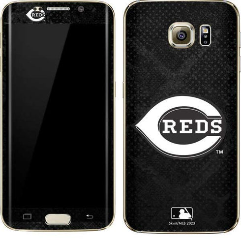 MLB Cincinnati Reds Dark Wash Galaxy S7 Edge Skin