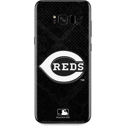 MLB Cincinnati Reds Dark Wash Galaxy S8 Plus Skin