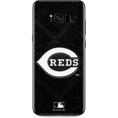 MLB Cincinnati Reds Dark Wash Galaxy S8 Skin
