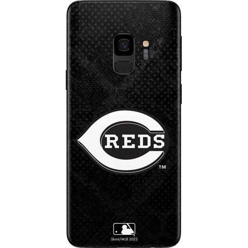 MLB Cincinnati Reds Dark Wash Galaxy S9 Skin