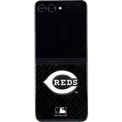MLB Cincinnati Reds Dark Wash Galaxy Z Flip5 5G Skin
