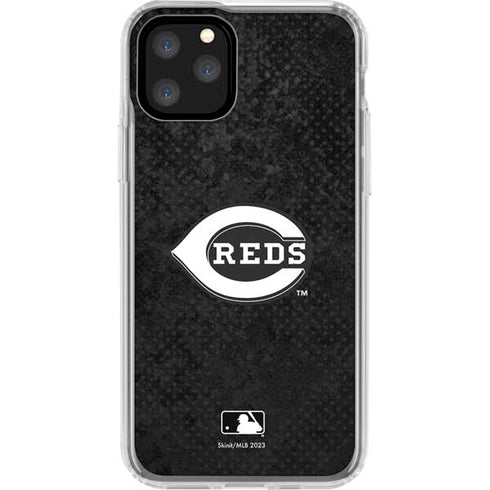 MLB Cincinnati Reds Dark Wash iPhone 11 Pro Clear Case