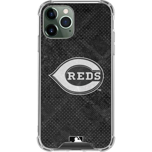 MLB Cincinnati Reds Dark Wash iPhone 11 Pro Max Clear Case