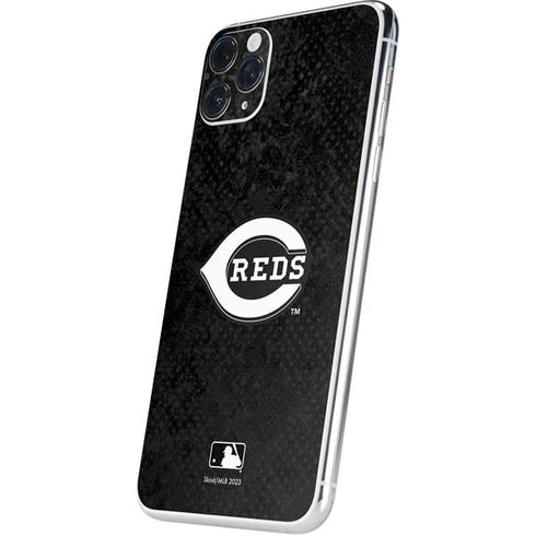 MLB Cincinnati Reds Dark Wash iPhone 11 Pro Max Skin