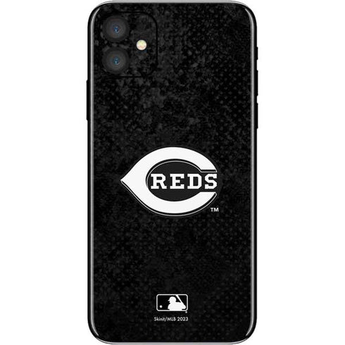 MLB Cincinnati Reds Dark Wash iPhone 11 Skin