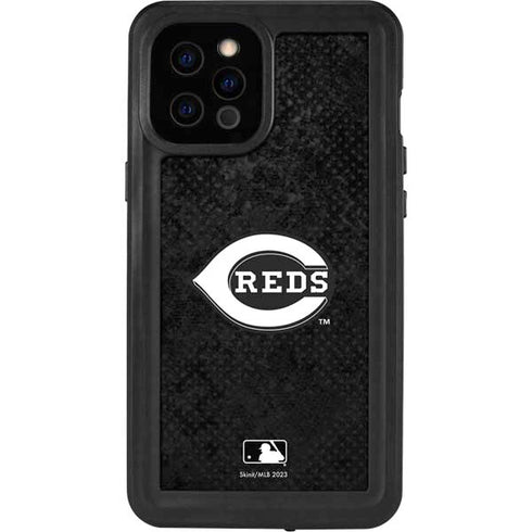 MLB Cincinnati Reds Dark Wash iPhone 12 Pro Max Waterproof Case