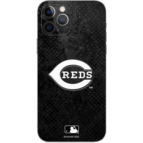 MLB Cincinnati Reds Dark Wash iPhone 12 Pro Skin