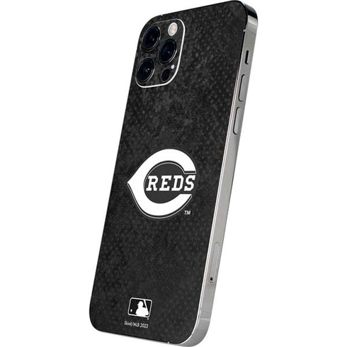 MLB Cincinnati Reds Dark Wash iPhone 12 Pro Skin