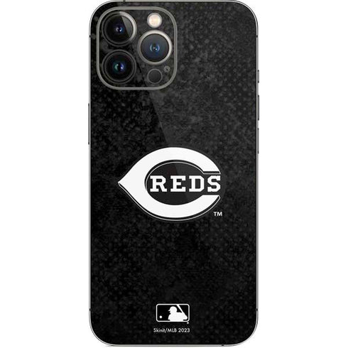 MLB Cincinnati Reds Dark Wash iPhone 13 Pro Max Skin