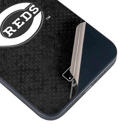MLB Cincinnati Reds Dark Wash iPhone 13 Skin