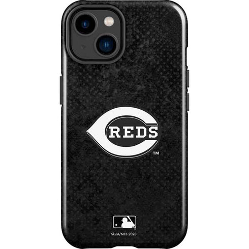 MLB Cincinnati Reds Dark Wash iPhone 15 Plus Impact Case