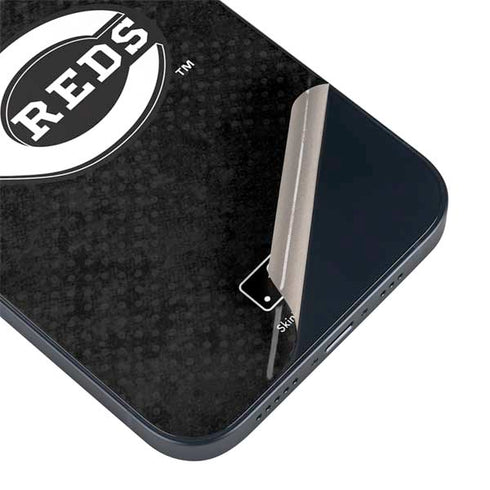 MLB Cincinnati Reds Dark Wash iPhone 14 Plus Skin
